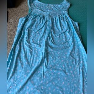 Croft & Barrow Blue Floral Pajama slip